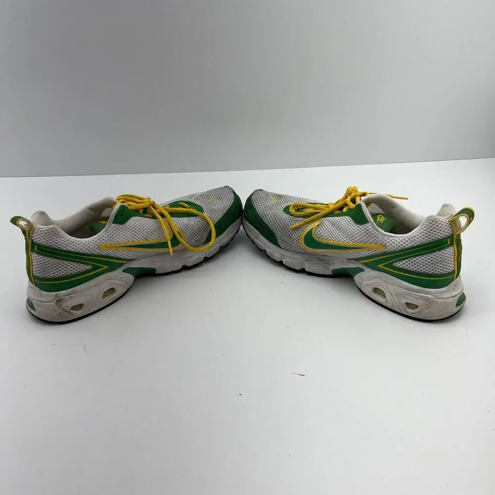 Size 12 - Nike Air Coos 315399-131 Green White Yellow Mens Running Shoes
